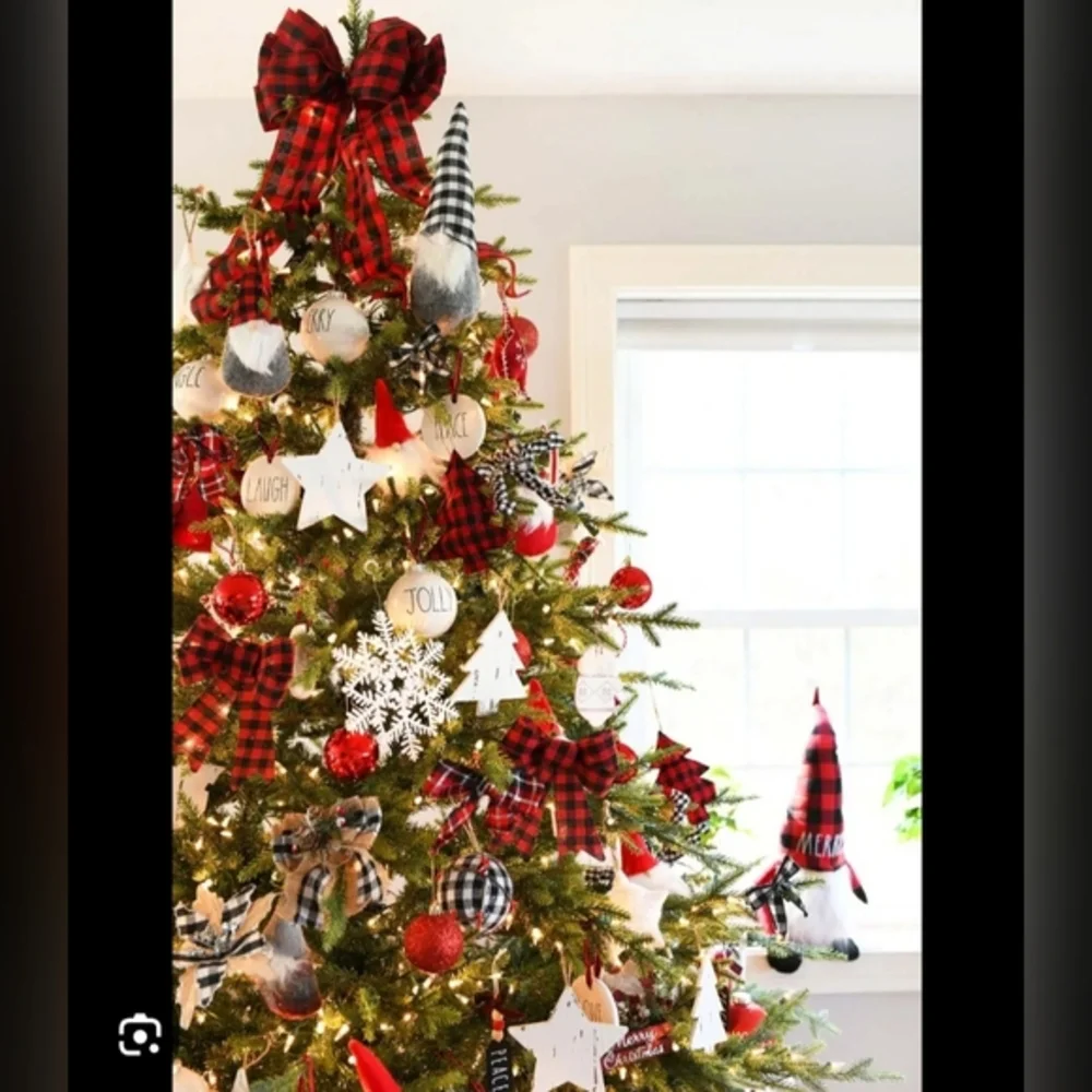 Gnome Garland Christmas Decorations 72' inch